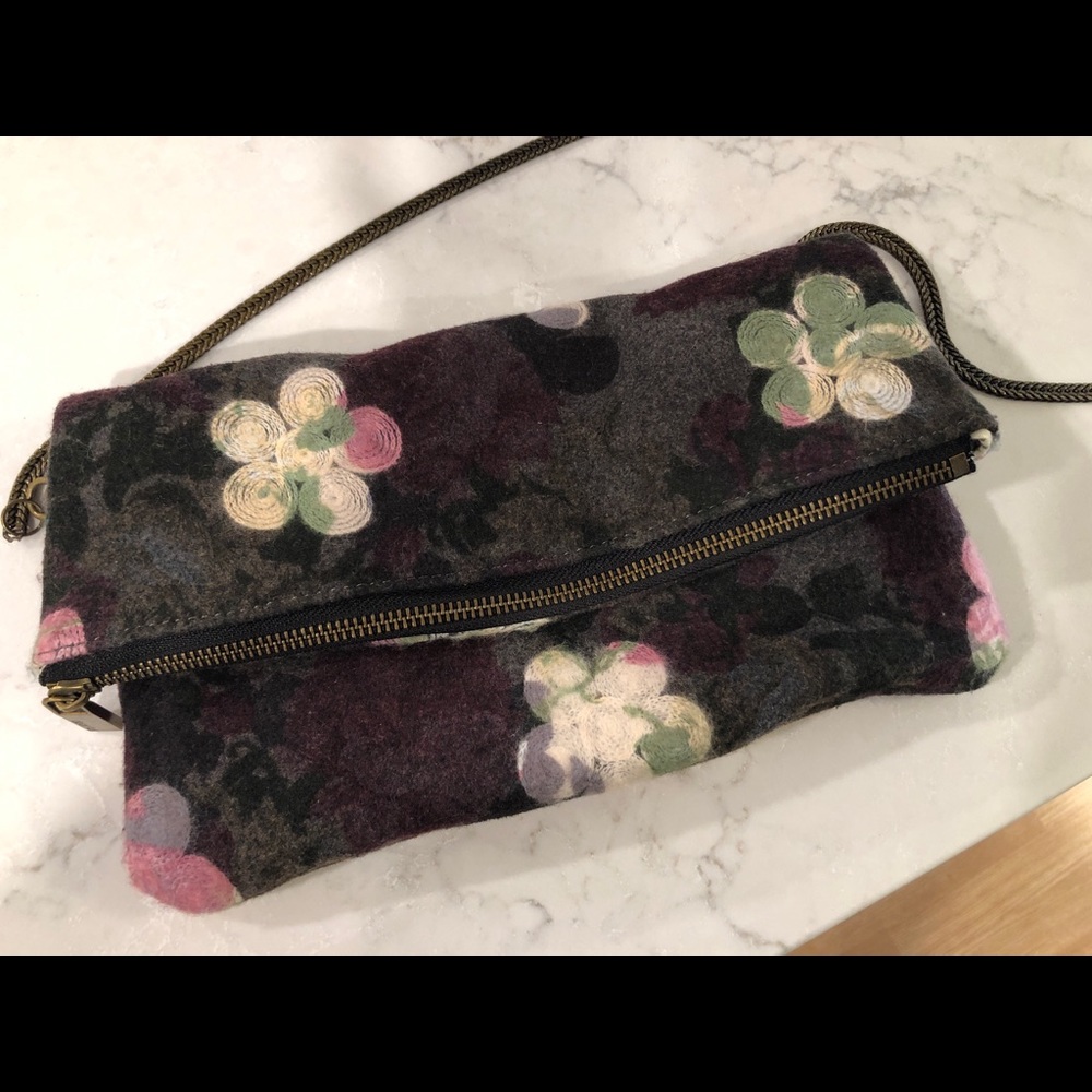 Anthropologie Limited Edition Floral Crossbody Bag